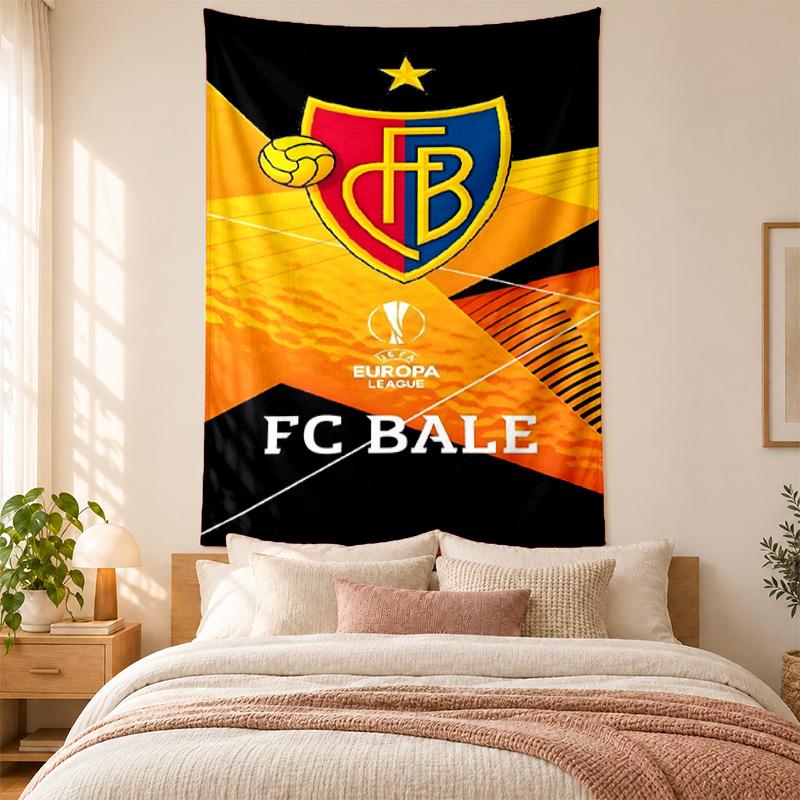 Tapisserie FC Bâle haute qualité pour décorer les murs du salon, de la chambre, du dortoir idéale comme décoration murale de chambre ou cadeau de vacances