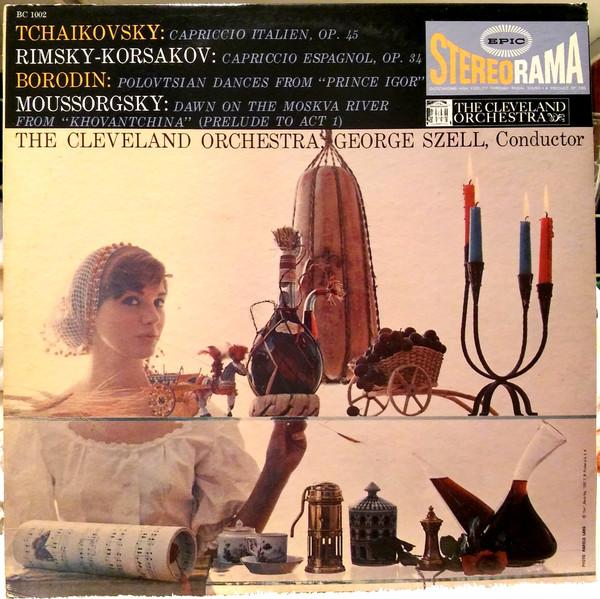 

12inch Record PYOTR ILYICH TCHAIKOVSKY NIKOLAI Tchaikovsky RimskyKorsakov Bor BC1002 Epic US Classical Used
