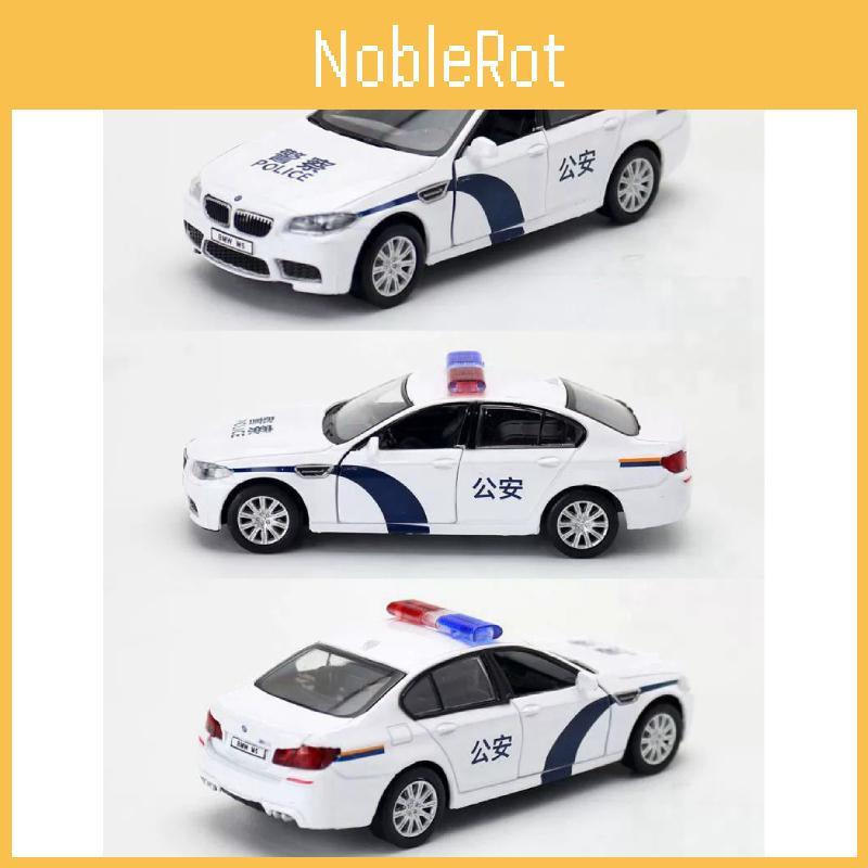 Alloy Car M5 Model 136 Scale Police Emergency Vehicle For Kids Collectors