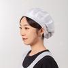 Women's Hair-Resistant, Stain-Proof Sleeveless Apron with Hat - Solid Color and Embroidered Design