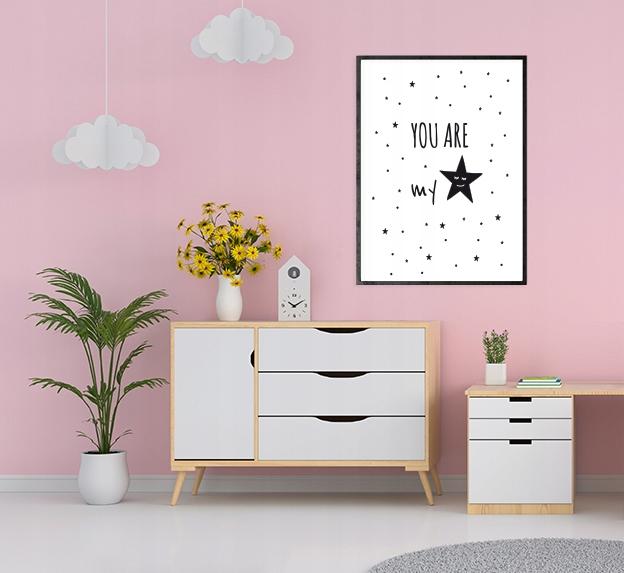 Picture poster In a frame 33x43 cm Star PD012