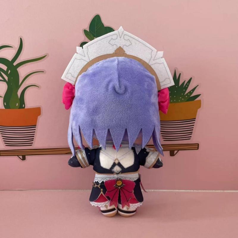 Genshin Impact Noelle Cosplay Plush Doll Toy 20cm Anime Character Cute Soft Stuffed Pillow Christmas Thanksgiving Gift
