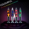 AC110V 25W Incandescent Tungsten Desk Lamp Jellyfish Atmosphere Light E14 Base Socket Holder for