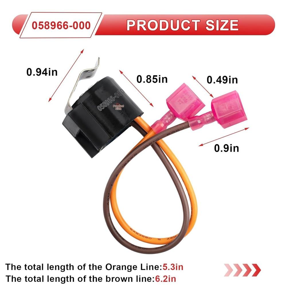 1 Stück 058966-000 Abtau-Thermostat Kühlschränke Gefrierschränke Ersatzteile Für AP6040103 PB910259 V10442407