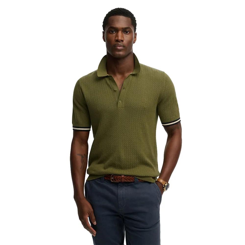 Superdry Herren Grün Polo-Shirt - Bild 3
