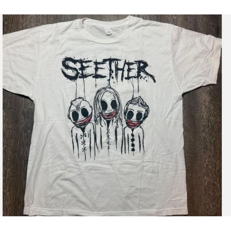 Vintage Seether T Shirt Size S To 5xl