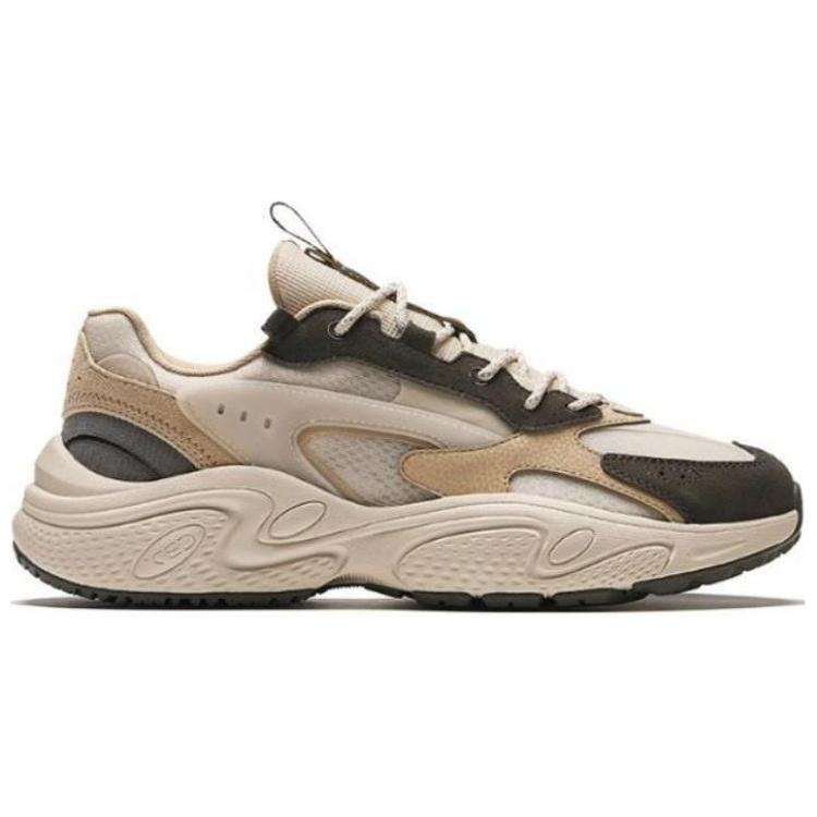 Anta Cushioning Abrasion Resistant Cushioning, Wear Resistant Low top Casual Shoes Men's Brown Black 112428853-6
