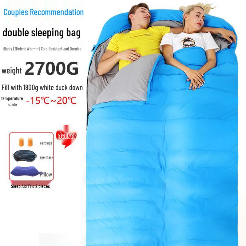 Li Shen Double Down Camping Sleeping Bag