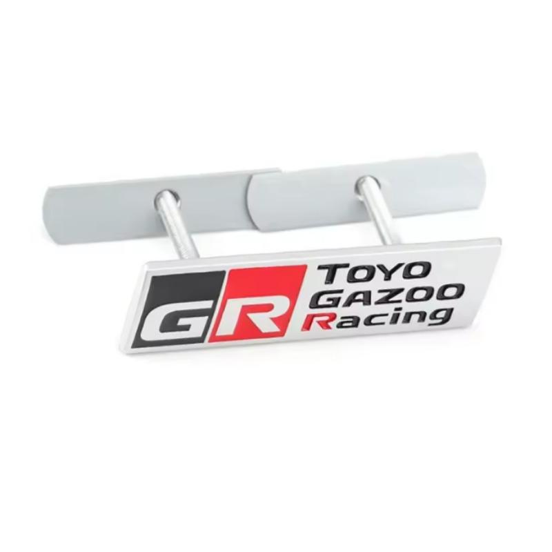 1Pc Car Front Grille Badge Car Fender Side Badge Rear Trunk Emblem Sticker Decal for AE86 GT86 Corolla  Alphard Avensis Prius Crown Yaris