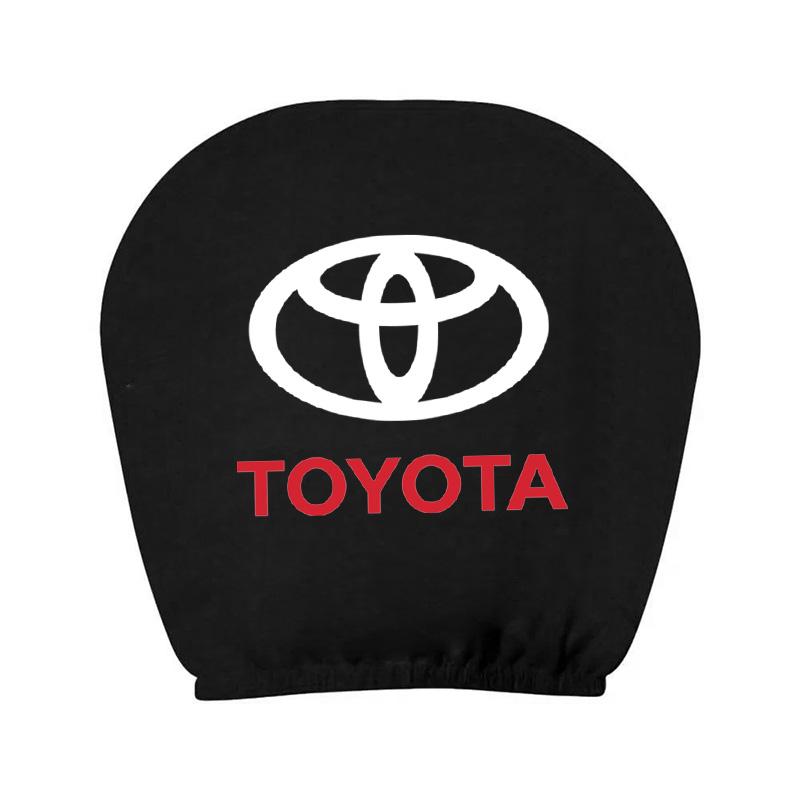Poklice 1 pár Kryt na opěrku hlavy autosedačky Pro Toyota Corolla Supra 86 Yaris Prius Camry Tacoma Venza Tundra Rav4 Auris Ac