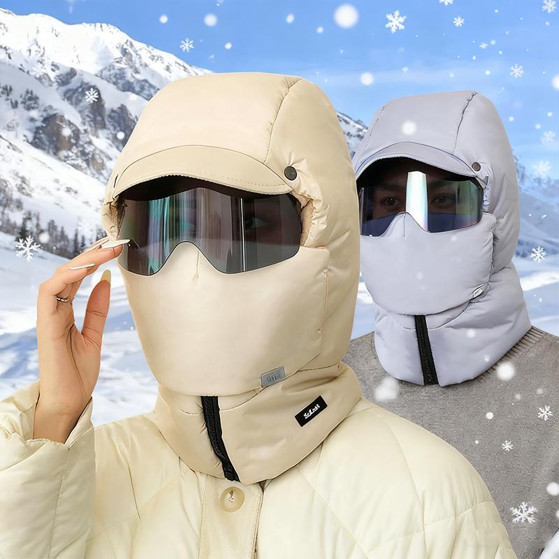 Zimowe gogle design czapka do jazdy podszewka polarowa wodoodporna ochrona przed zimnem wygodna wielokolorowa