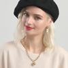 MAIA Wool Beret - Black