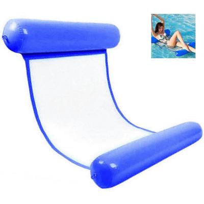 Amaca gonfiabile per acqua, Letto galleggiante amaca per acqua, Amaca galleggiante lettino da piscina, Pieghevole nuoto