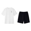 Li-Ning Casual Versatile Short Sleeve Breathable T-Shirt Comfortable Shorts Sports Suit Men Sportswear W867-1+W515-1