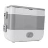 Portable Self Cooking Electric Lunch Box   Rice Cooker 2 Layers 4 Stainless Steel Food Insulation Bowls for   Dormitory 2L