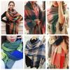 Thick Plaid Scarf Keep Warm Shawl Wrap Fashion Imitation Cashmere Shawl  Apparel Accessories