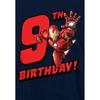 Marvel Childrens/Kids Iron Man 9th Birthday Hoodie