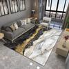 Nordic Light Luxury Marble Living Room Carpet Bedroom Art Abstract Bedside Carpets Kitchen Non-slip Balcony Study Rugs Porch Mat