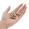 10 Pcs 5mm Brass Shaft Coupling Connector for 3D Printers Motor Accessories with Spanner Set Screws Shaft Extension Joint