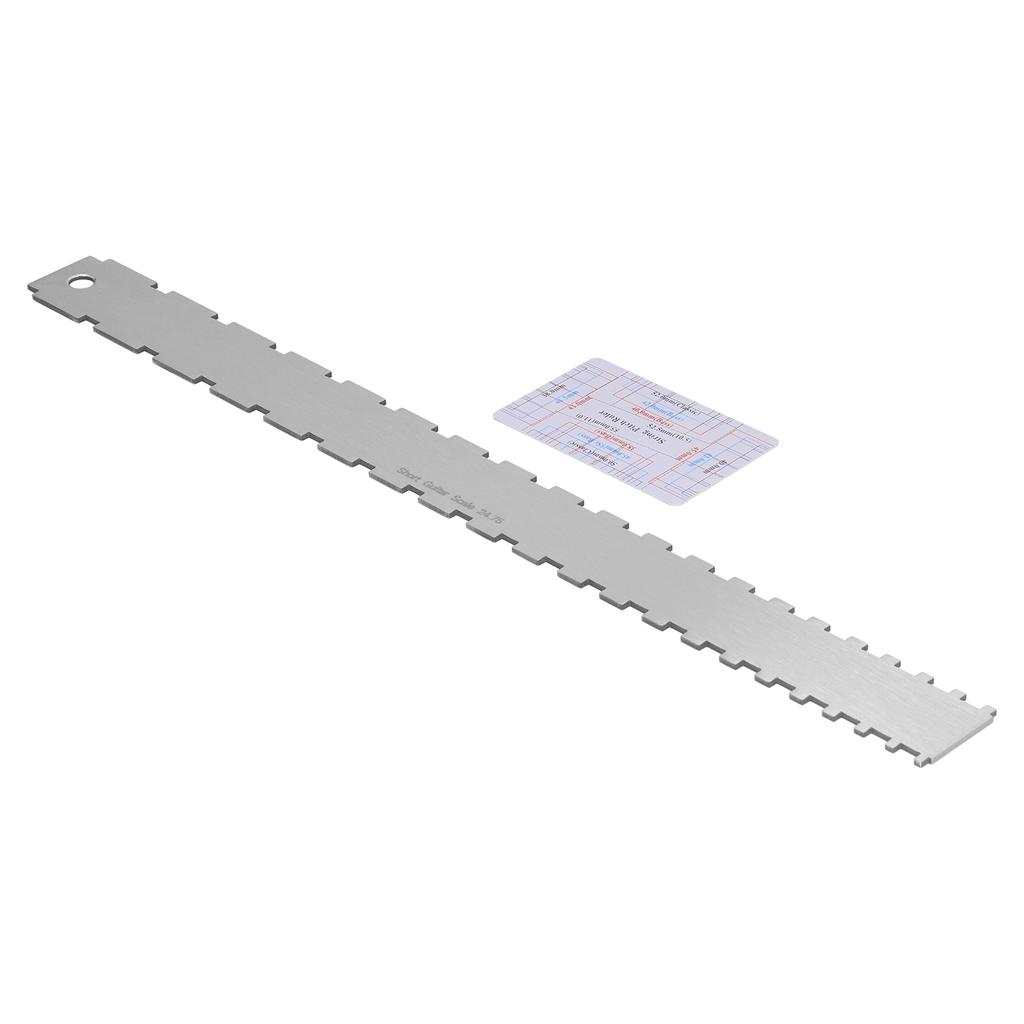 Guitar String Action Gauge Neck Notched Chord Height and Distance Ruler Measuring Tool