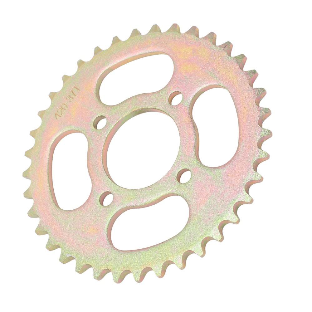 420 37T Rear Chain Sprocket OD 155mm Motorbike Rear Sprocket  Pit Dirt Bike