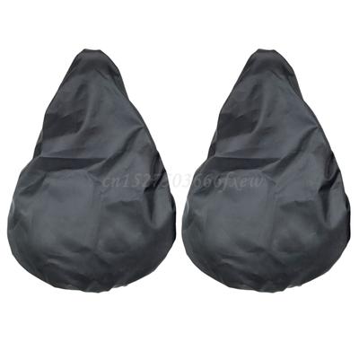 2pcs Bicycle Seat Rain Cover Bike Saddle Waterproof Protective Cover Outdoor Cycling
