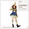 Halloween children's costume scarecrow pastoral farm funny dress up girl skirt clown witch stage performance costume