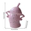 1PC Akimbo Resin Mugs Christmas Cookie Candy Jar Cute Food Storage Jar With Lid Christmas Decor Canister With Attitude Kitchen