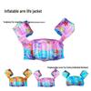 Kids' Inflatable Swimming Armbands & Swimsuit - Anti-Rollover Floating Gear for Boys & Girls