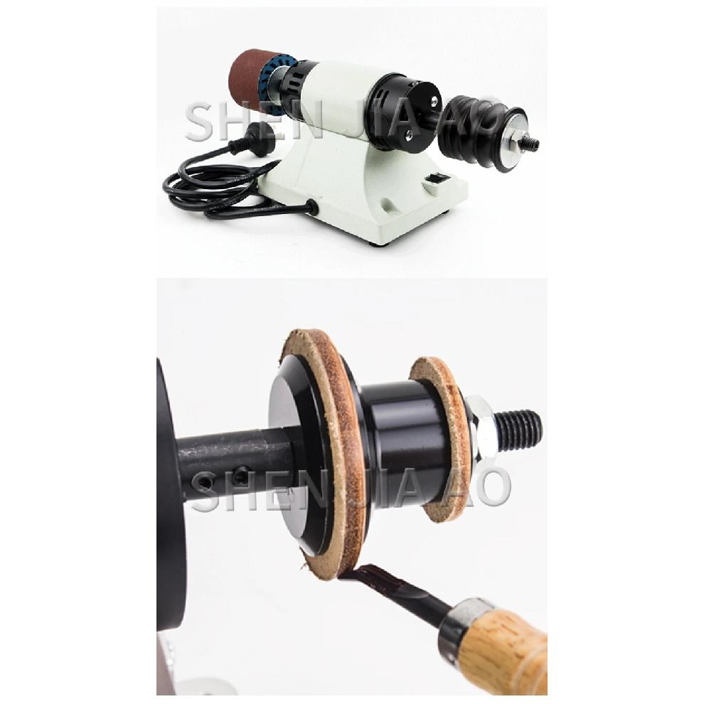 110/220V Speed Belt Edger Grinding Machine 350W Leather Edge Polishing Machine Engraving Machine Practical Polish 1PC