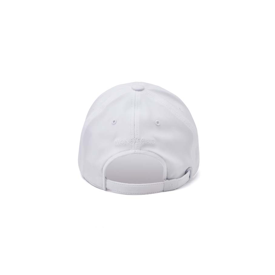 Monseuteoji Women'S Crystal Ball Cap White Mc22Sbw-78