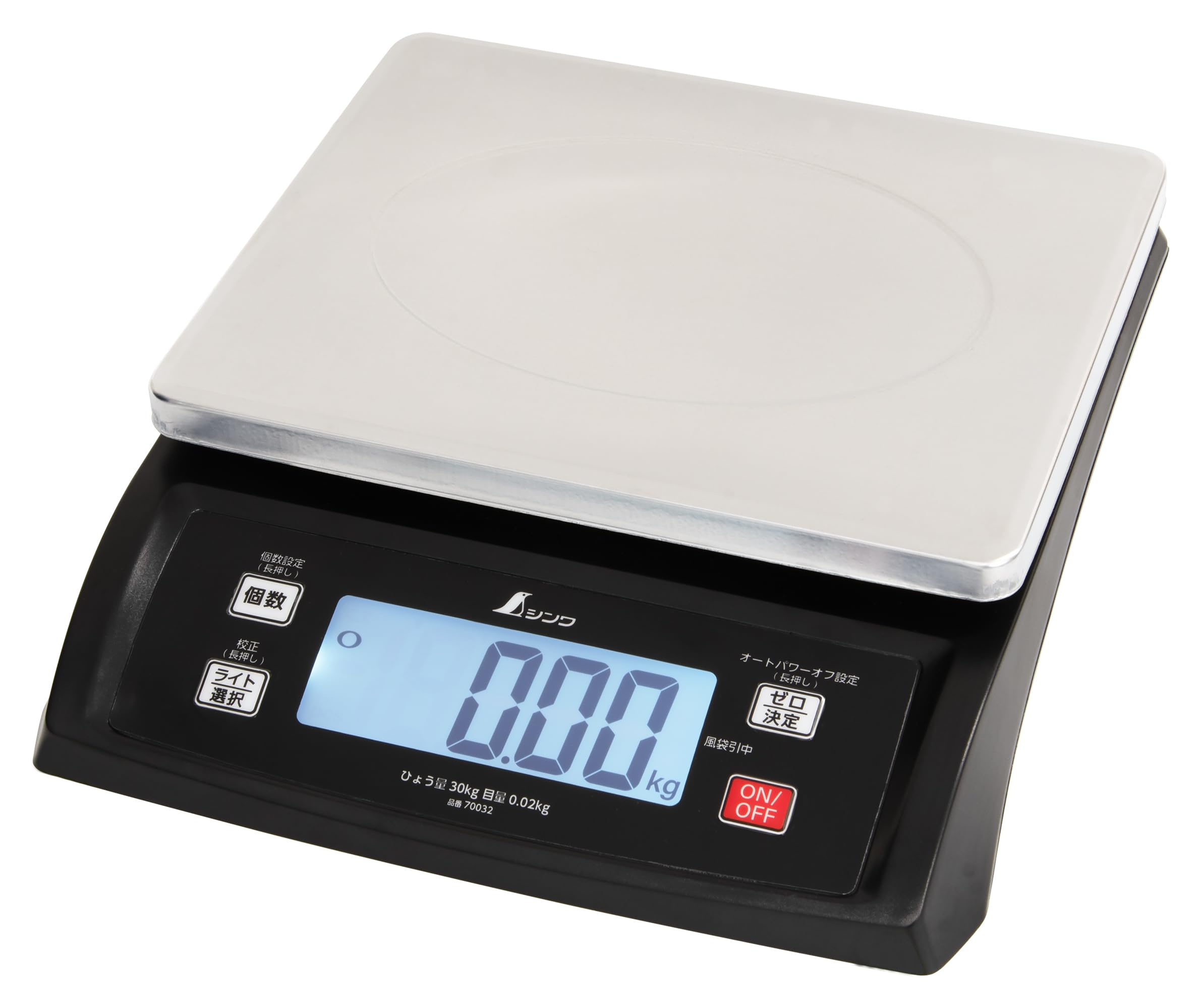

Shinwa Sokutei Digital Scale SD For Non-Transaction Certificates 30kg 70032