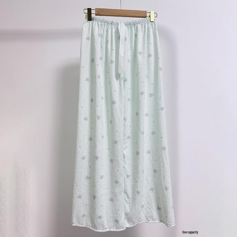 Cloud Cotton Cartoon Pajama Pants: Women's Loose, Breathable, Casual Long Pants for Spring/Summer - Youth Home Essential