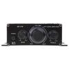 HiFi-Leistungsverstärker für AK 170 mit blauer LED-Beleuchtung, geeignet für Auto, Zuhause, Club, Party, Musik, DIY, kabelloser Stereo-Musik-Autolautsprecher