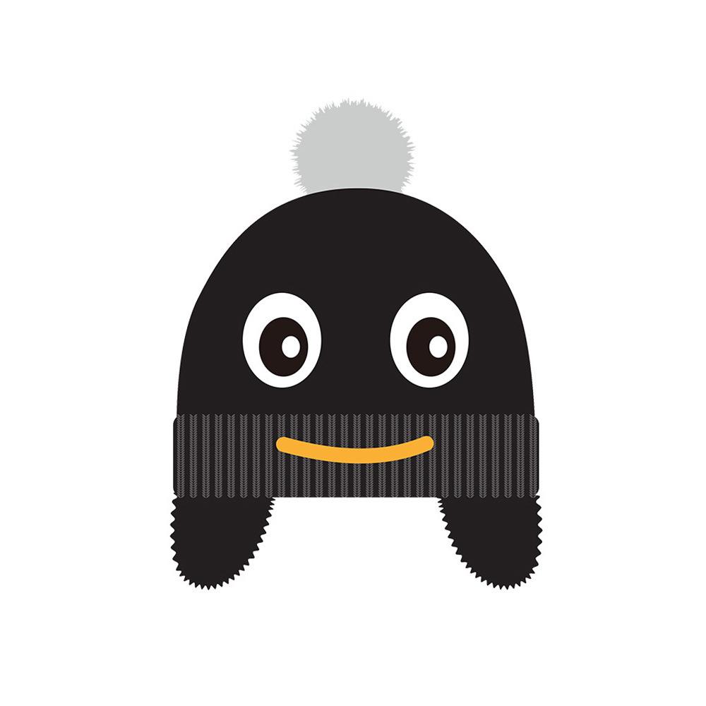 Set Căciulă cu Ciucure și Fular Călduros de Iarnă pentru Băieți, Căptușit cu Fleece