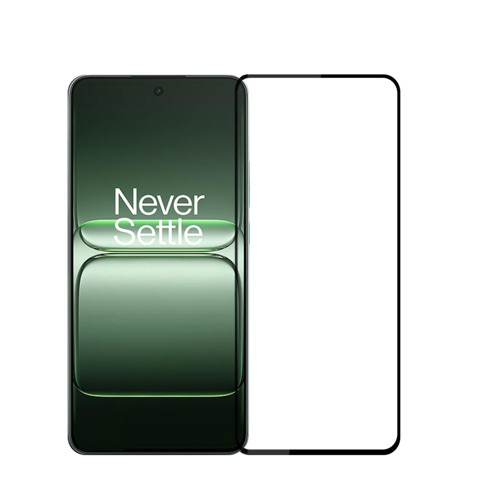 

Для OnePlus Ace 5 Racing 5G Защитное стекло MOFI 9H Полный клей Полное покрытие Высокоалюминиево-кремниевое стекло Black