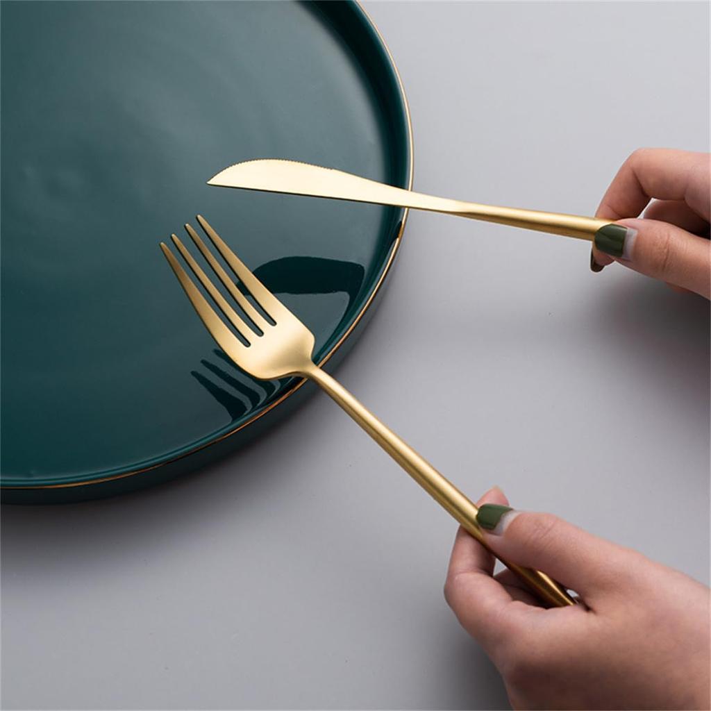 andoo Cutlery Set Set of Dishwasher 20 Colors to Choose Cutipol Style Minnie Spoon Tableware Cake Stainless Wedding Holiday Housewarming Gift Set of
