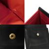 Used 10656 Trifold Wallet 7942, Old Style, Smooth Calfskin, Vintage, Old Red, Two-Tone CD Logo, Black, Unisex from