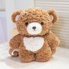 Cute Ryan Bear Plush Teddy Double Shoulder Bag - Children's Gift for Girls