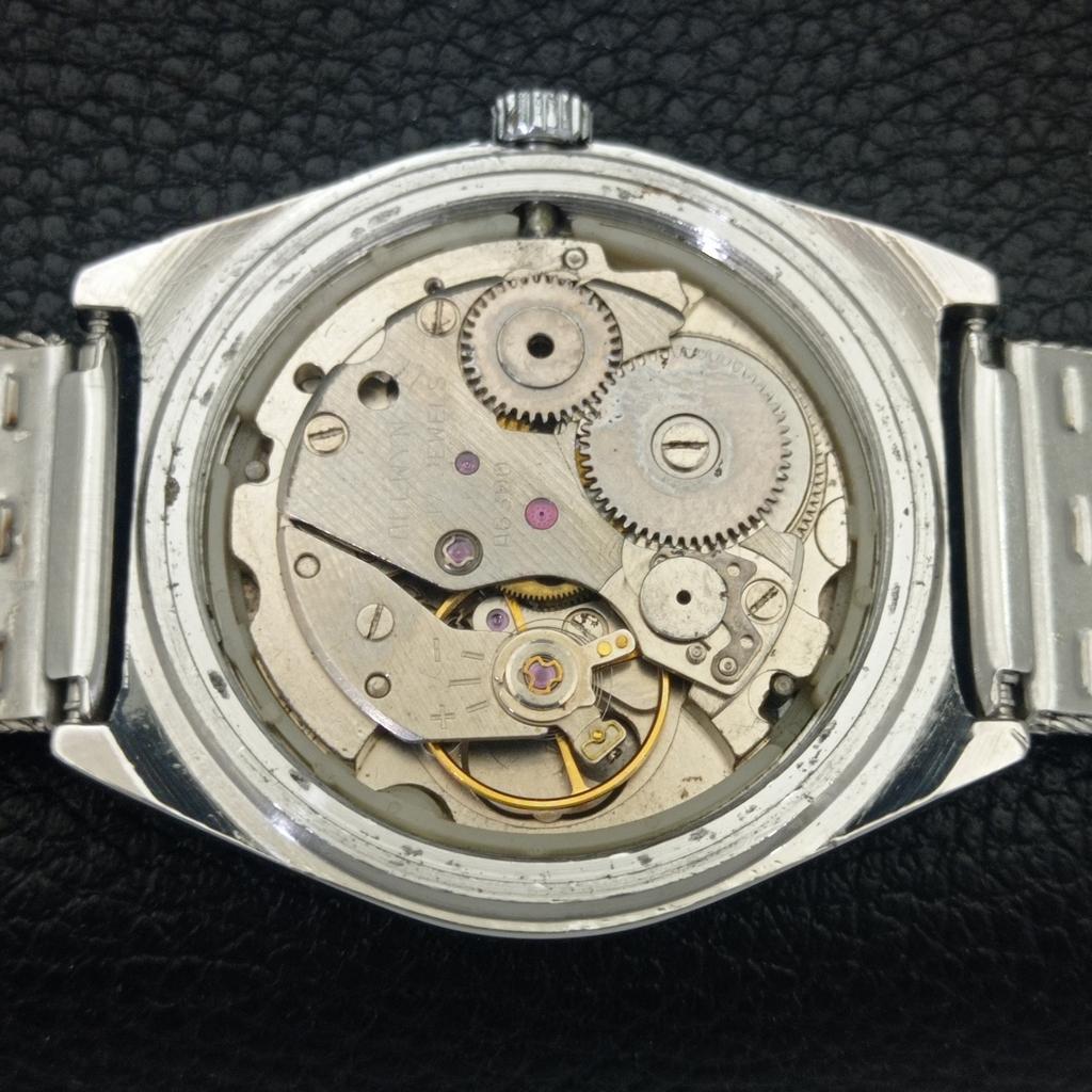 RELÓGIO MASCULINO VINTAGE ALLWYN DE CORDA MANUAL 6300A ÍNDIA MOSTRADOR ORIGINAL a704021-1