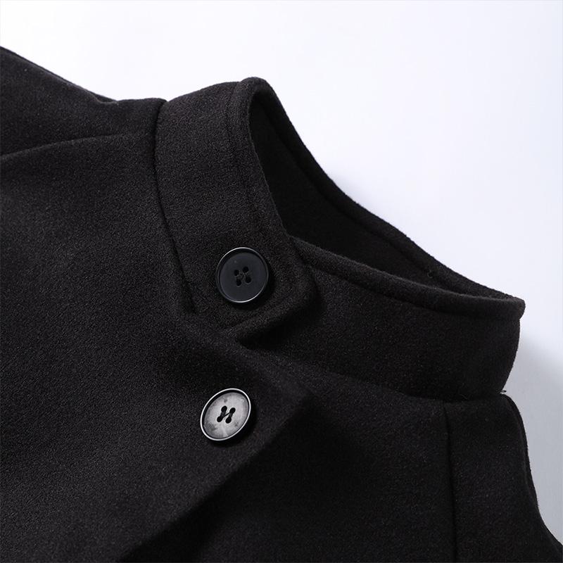 Winter Warm Lace up Women's Coat Solid Color Vintage Single Breasted Outerwear Fashion Autumn Women's New Retro Jackets