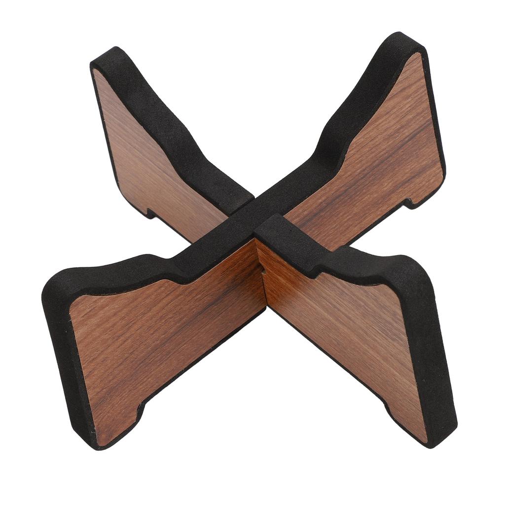 Ethereal Drum Stand Holder Silicone Sound Insulation Layer Detachable Wooden Display Rack Handpan Tongue Drum Holder