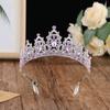 Bride's Crown Headband Alloy Rhinestone  Wedding Crown  Birthday Hair Accessory  Style Headband Accessory