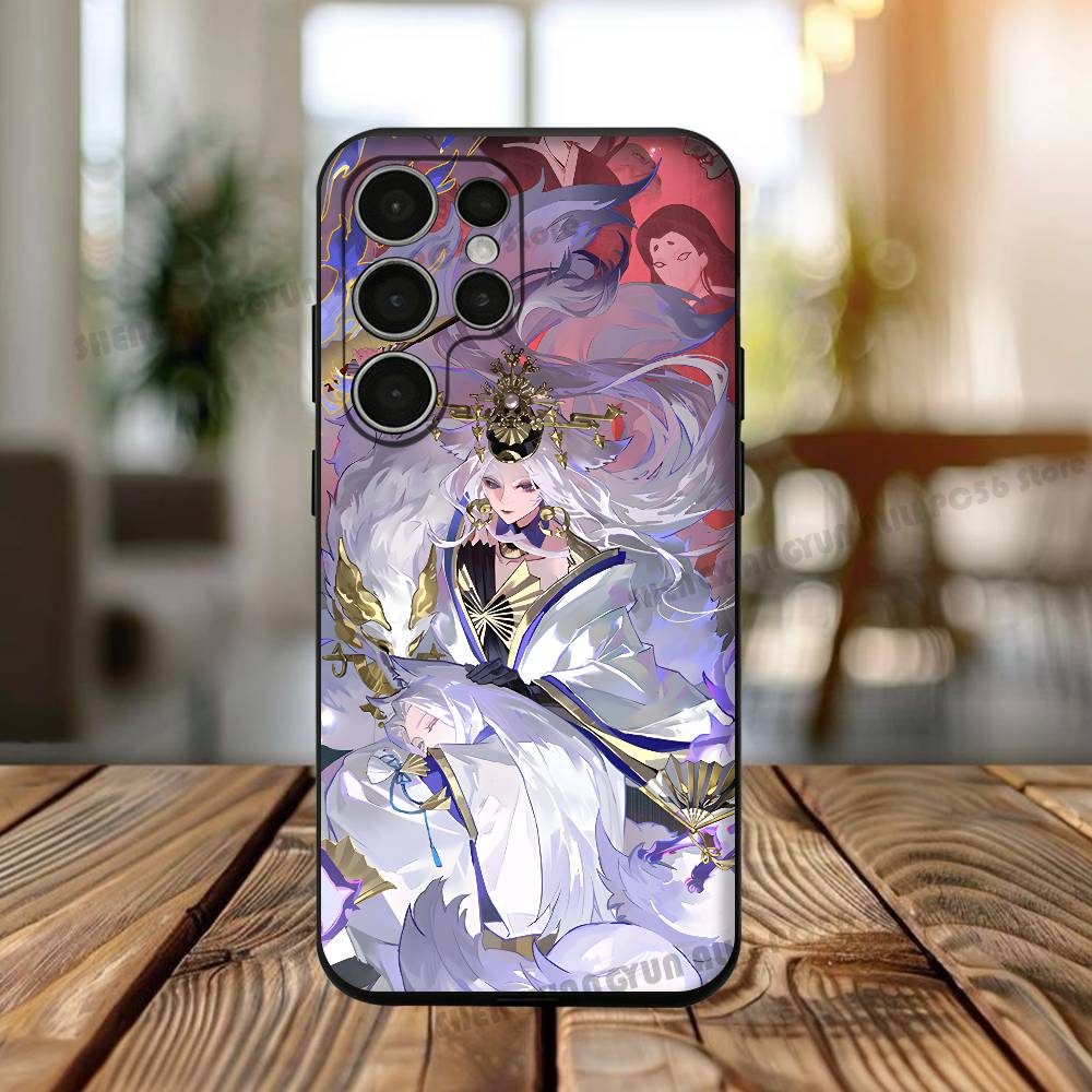 

Game O-Onmyoji Phone Case For Samsung S24 25 23 22 21 20 Plus Ultra 5G Lite Shockproof Cover Samsung S21 s305G