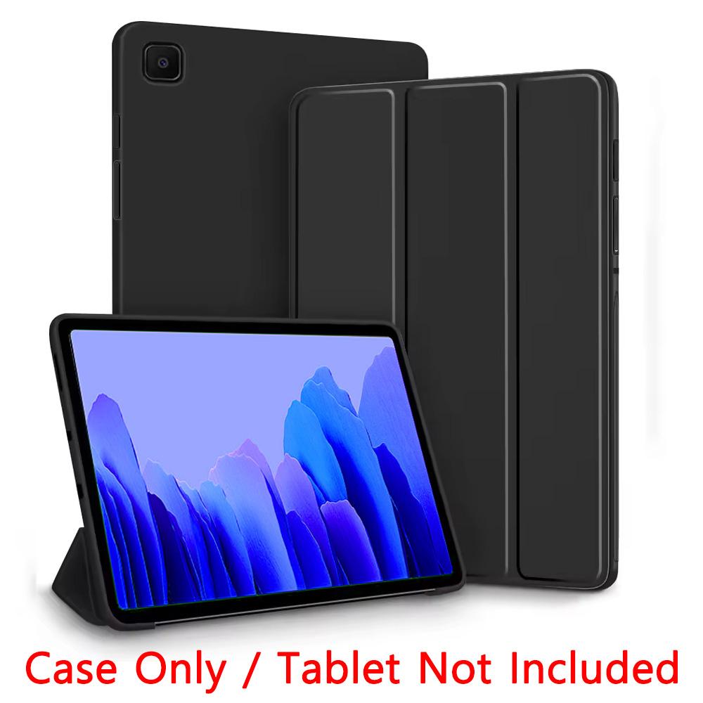 

Для Samsung Galaxy Tab A7 10,4 дюйма 2022 2020 (SM-T509 T500 T503 T505 T507) Мягкий силиконовый чехол с магнитной откидной крышкой A7 10.4 2020 2022 чёрный