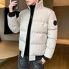 Vestiti Uomo Autunno Inverno Ispessito Caldo Casual Colletto Slim-fit Antifreddo Taglie Forti Cappotto Moda Inverno Moda Cappotto Caldo