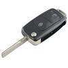 2 3 Tasten Auto Fernbedienung Klappschlüssel Gehäuse Schale Für Volkswagen Golf MK6 Polo Beetle Tiguan Touran Passat Caddy Jetta Eos Scirocco