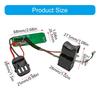 Metal Plastic Construction Brushless Control Board Switches Assembly for 16.8V Lithium Drills Three Pin Interface Design