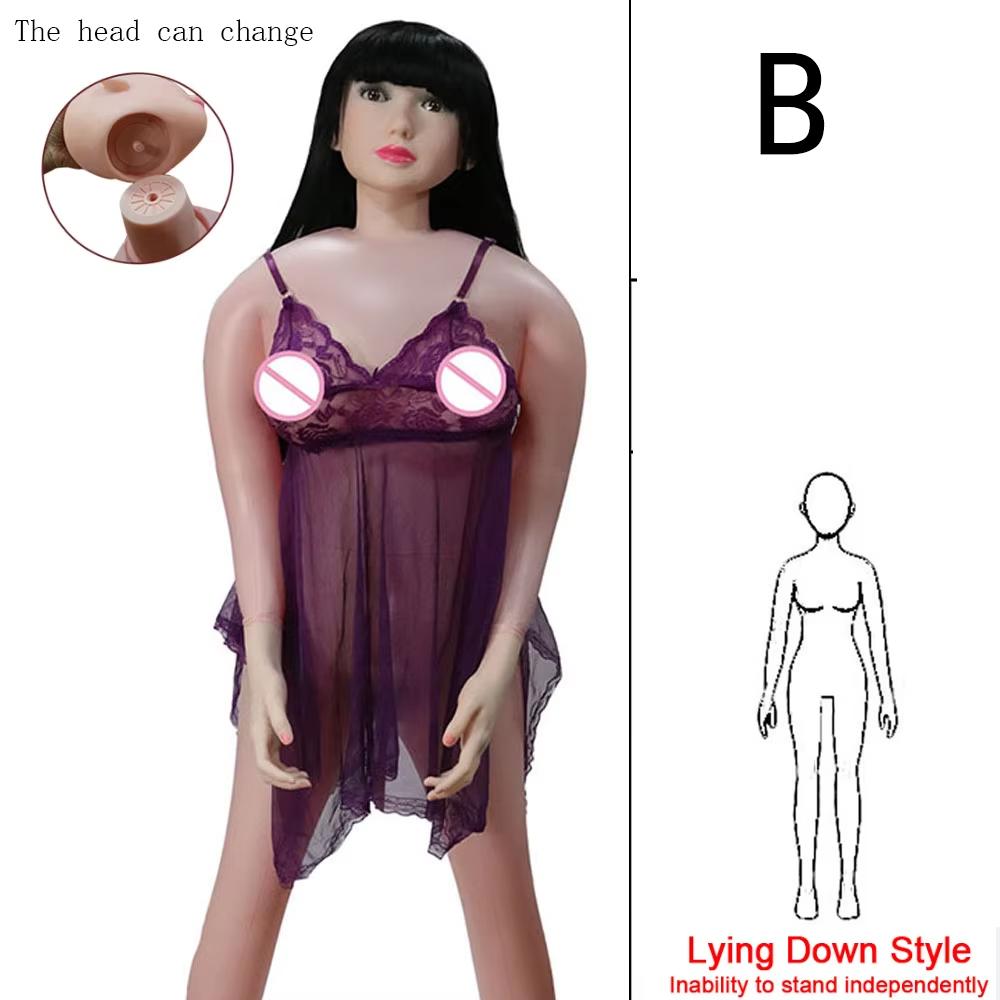 Sexpuppe für Männer Silikon Sexpuppe Sexy Großer Hintern Große Brust Sexspielzeug für Männer Masturbator Echtes Gefühl Erwachsenenprodukte