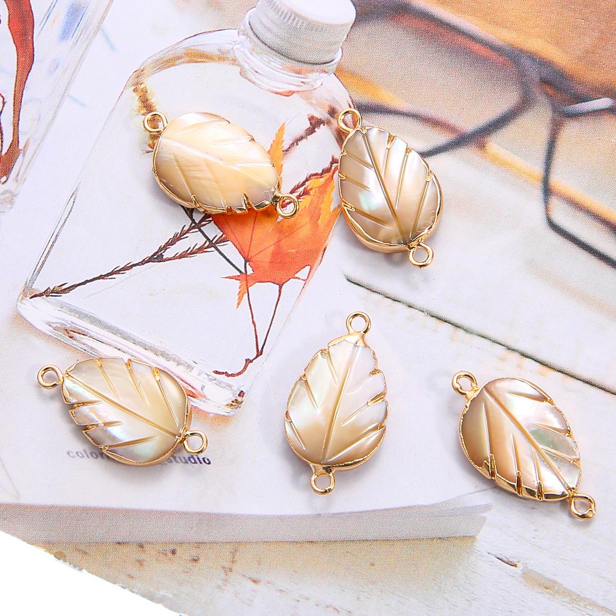 

Натуральный пресноводный жемчуг с двойным отверстием, соединительные подвески для изготовления ювелирных изделий, браслет, ожерелье, серьги «сделай сам» 05